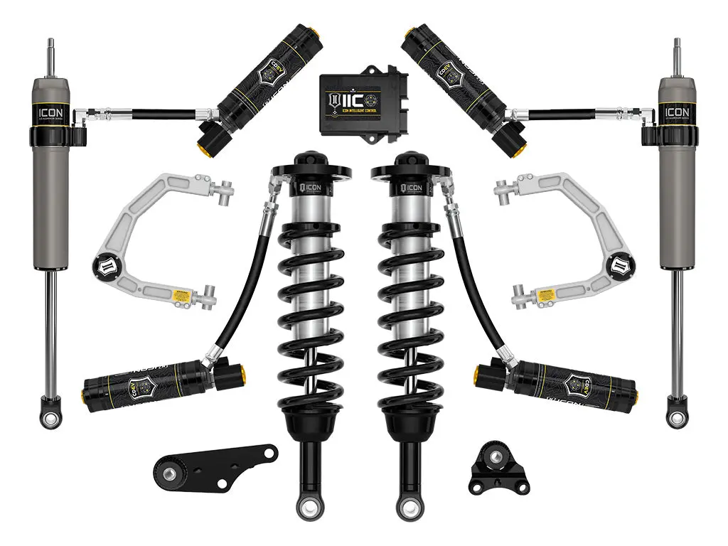 Icon 2024 Toyota Tacoma 1.25-3" Lift Stage 6 Suspension System Billet Uca 1