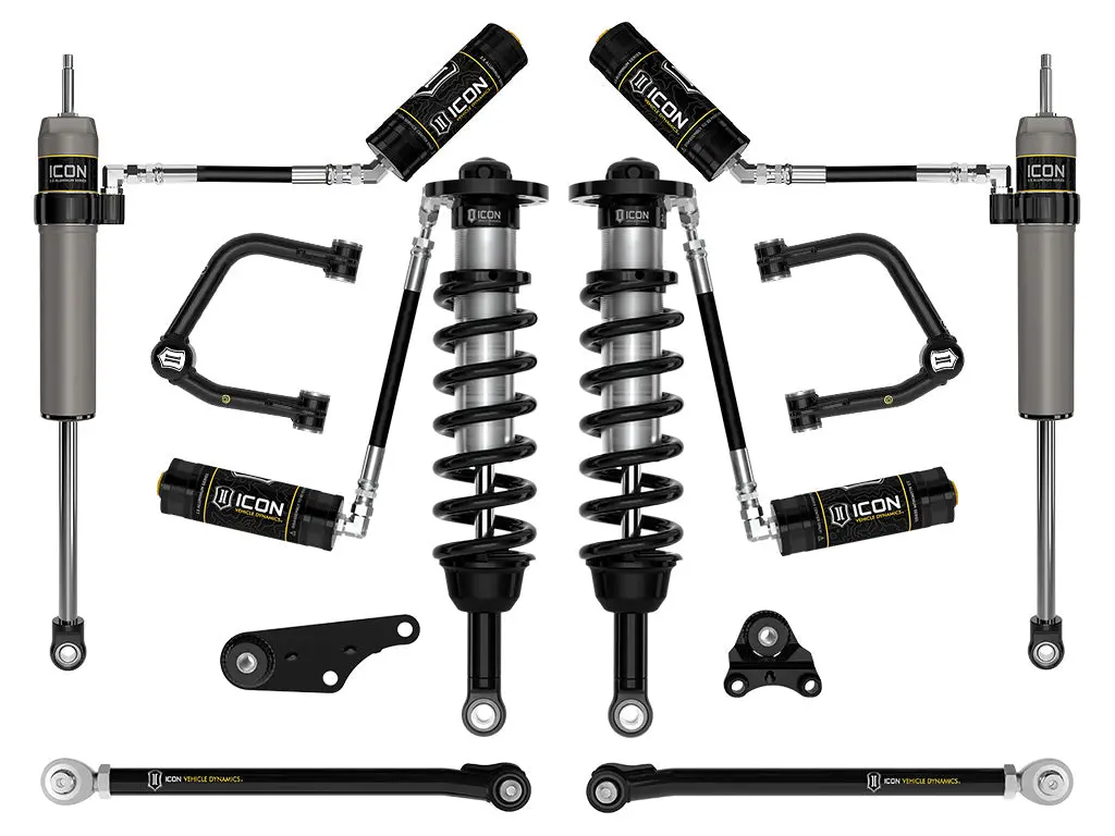 Icon 2024 Toyota Tacoma 1.25-3" Lift Stage 7 Suspension System Tubular Uca 1