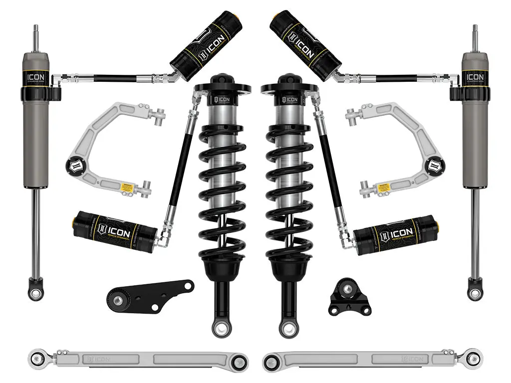 Icon 2024 Toyota Tacoma 1.25-3" Lift Stage 7 Suspension System Billet Uca 1