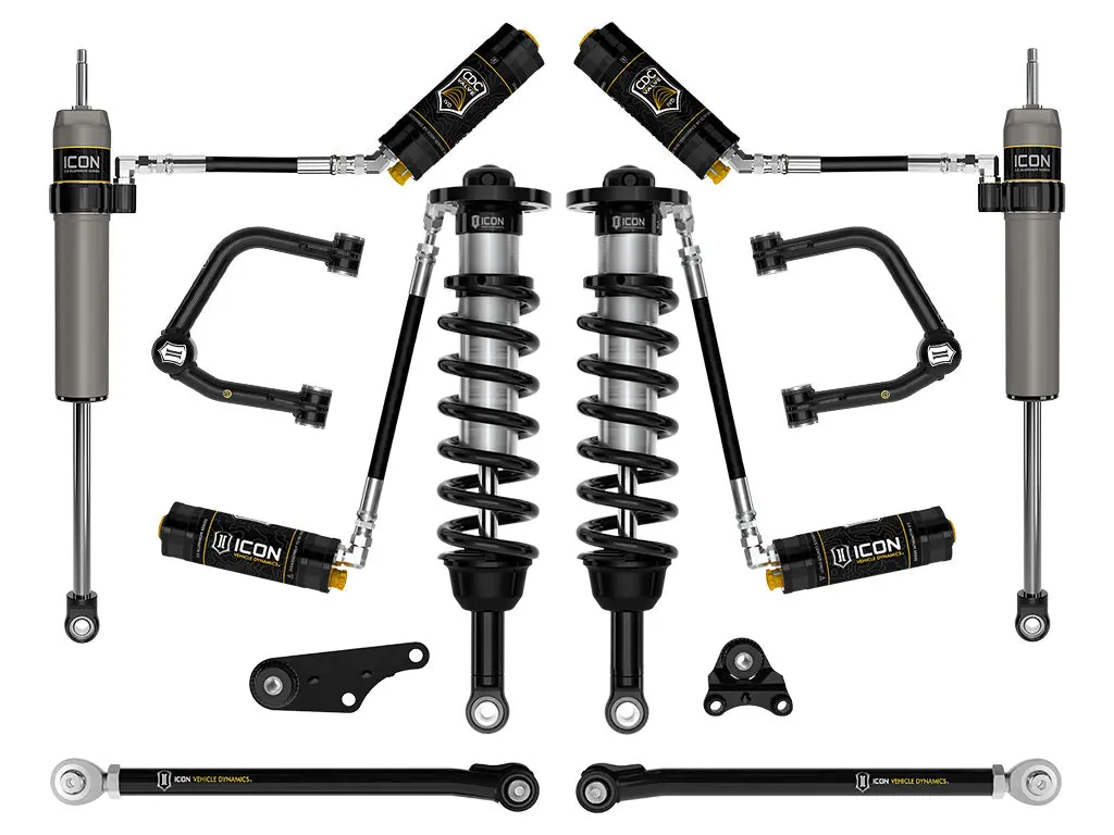 Icon 2024 Toyota Tacoma 1.25-3" Lift Stage 8 Suspension System Tubular Uca 1
