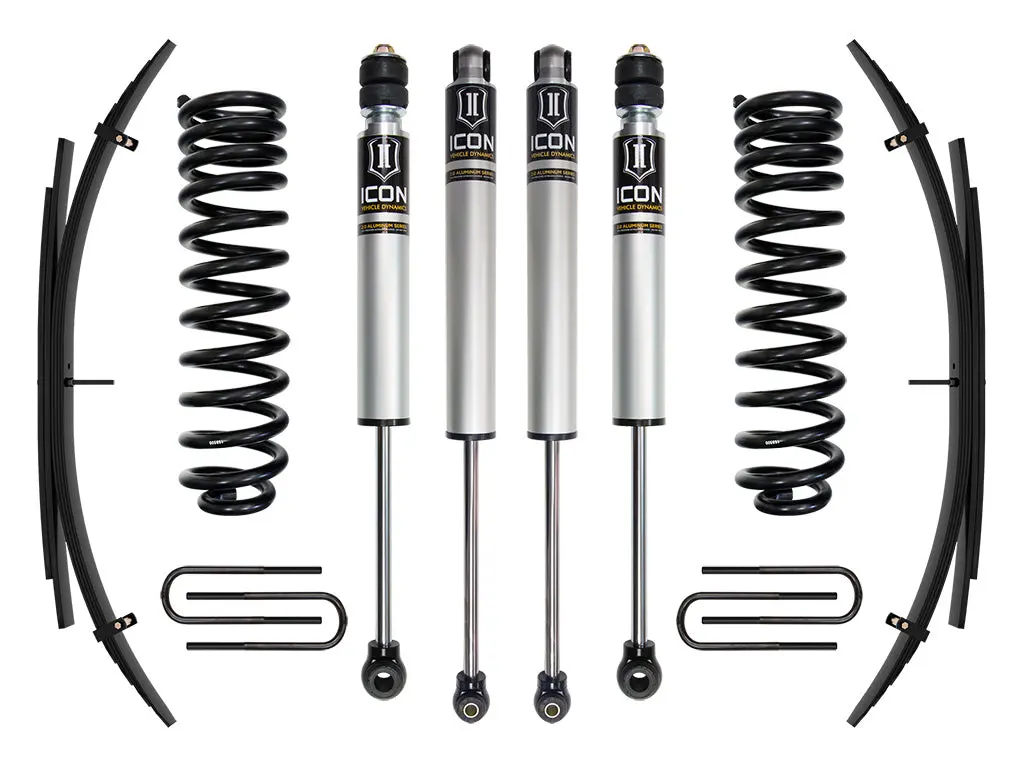 Icon 2017-2019 Ford F-250/F-350 4Wd Diesel 2.5" Lift Stage 1 Suspension System W/ Expansion Packs 1