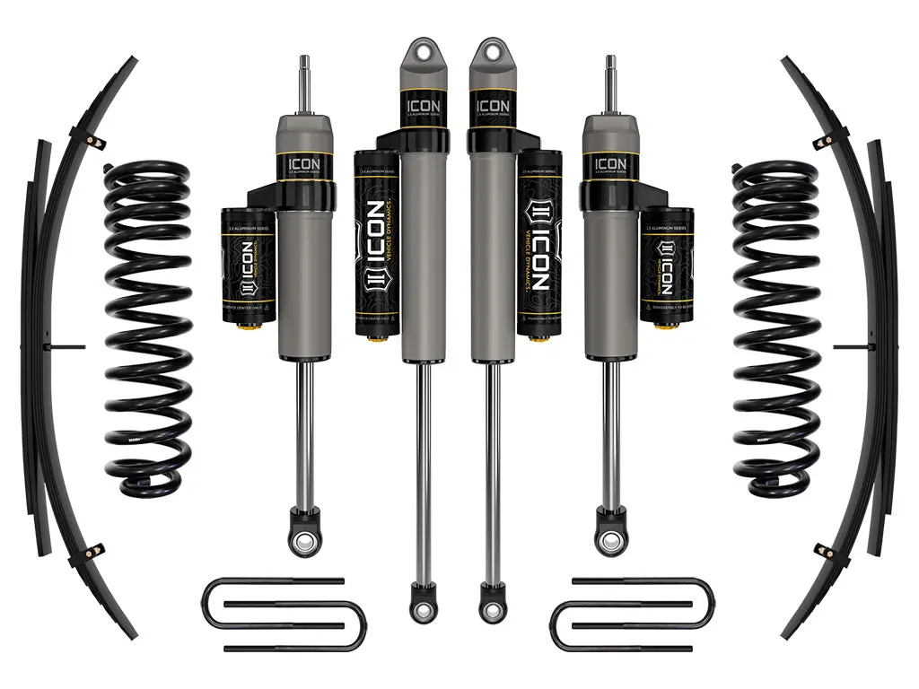 Icon 2017-2019 Ford F-250/F-350 4Wd Diesel 2.5" Lift Stage 2 Suspension System W/ Expansion Packs 1
