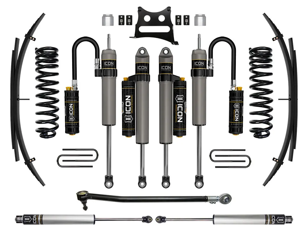 Icon 2017-2019 Ford F-250/F-350 Super Duty 4Wd Diesel 2.5" Lift Stage 5 Suspension System W/ Expansion Packs 1
