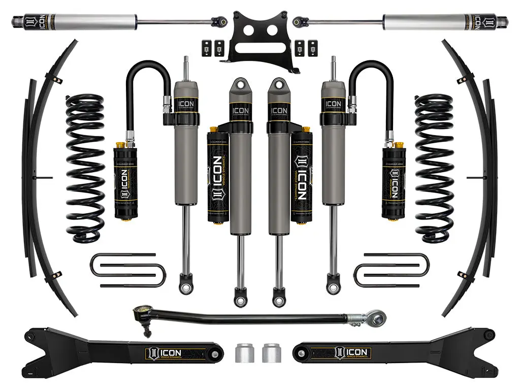 Icon 17-19 Ford F250/F350 4Wd 2.5" Lift Stage 6 Suspension Sys W/ Leaf Spring 1