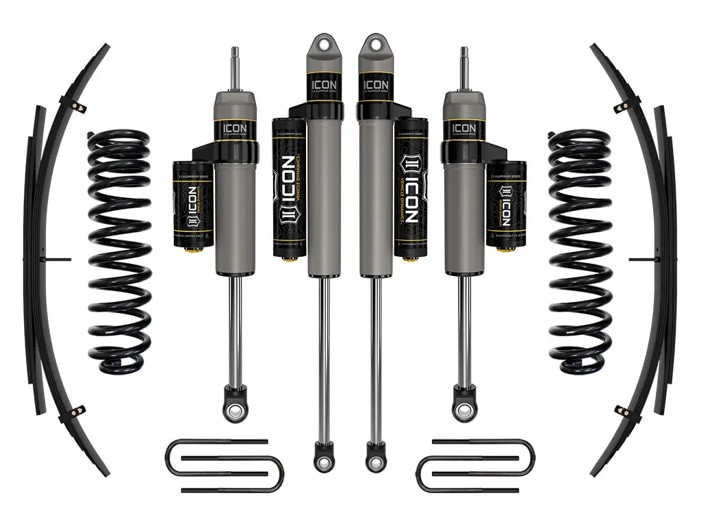 Icon 2020-2023 Ford F-250/F-350 Super Duty 4Wd Diesel 2.5" Lift Stage 2 Suspension System W/ Expansion Packs 1