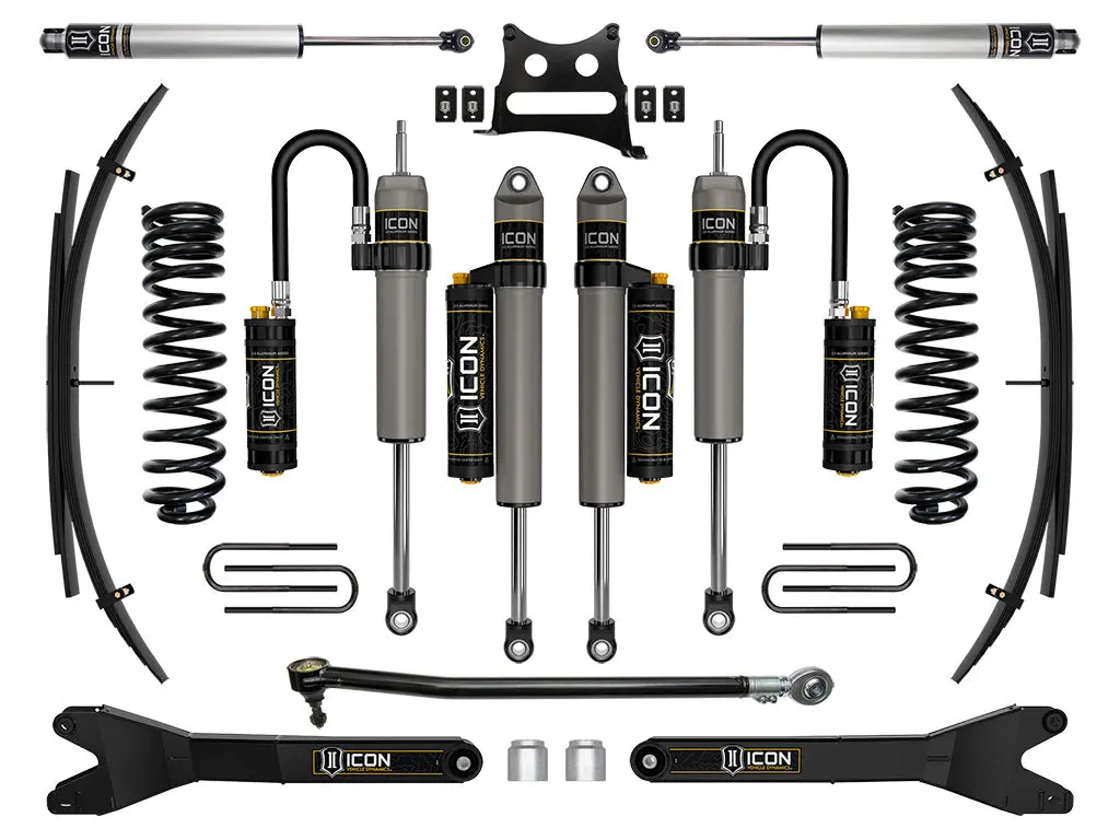 Icon 20-22 Ford F250/F350 4Wd 2.5" Lift Stage 6 Suspension Sys W/ Leaf Spring 1