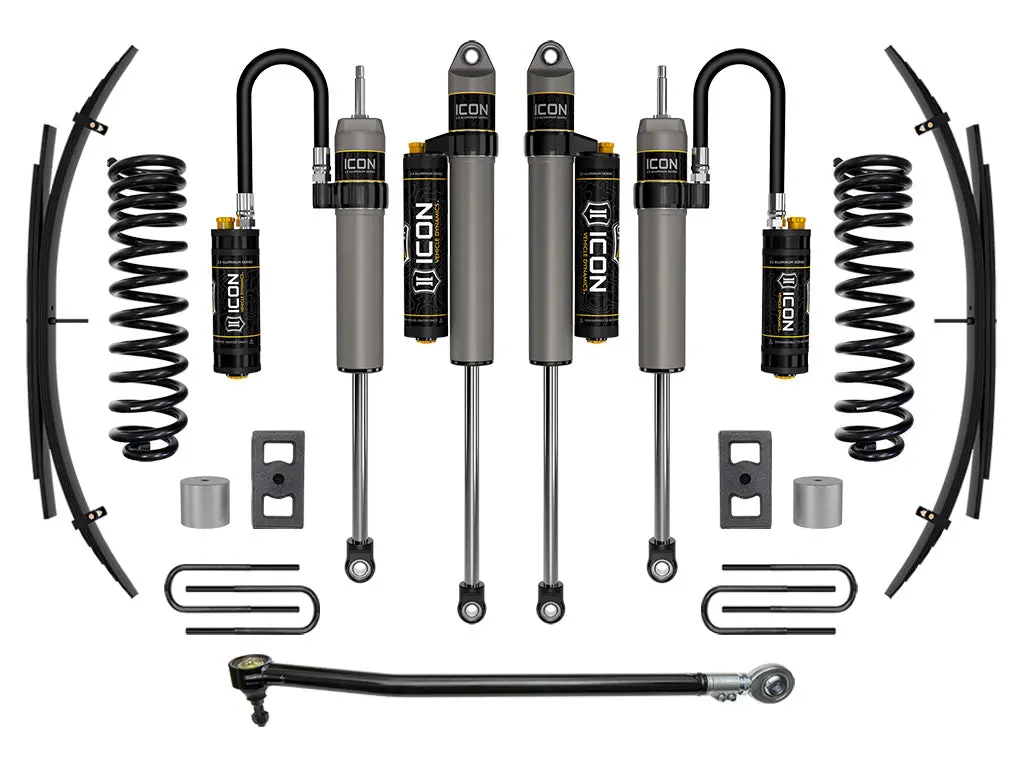 Icon 2023 Ford F-250/F-350 Super Duty 4Wd Diesel 2.5" Lift Stage 4 Suspension System W/ Expansion Packs 1