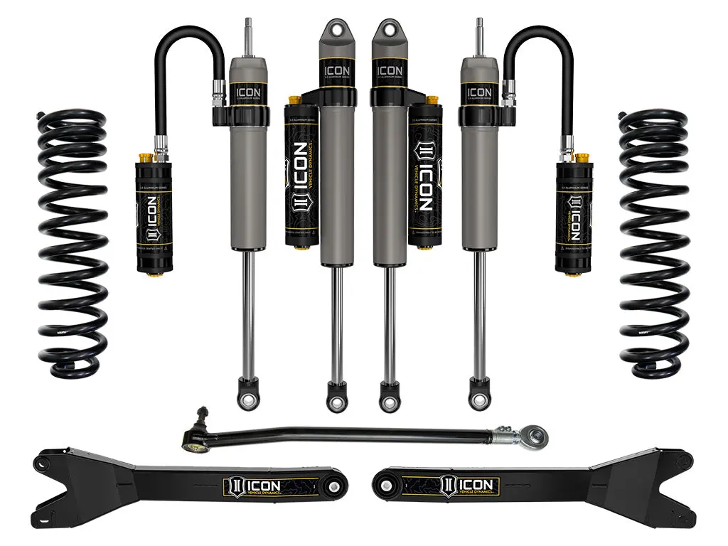 Icon 2023 Ford F-250/F-350 Super Duty 4Wd Diesel 2.5" Lift Stage 4 Suspension System W/ Radius Arms 1