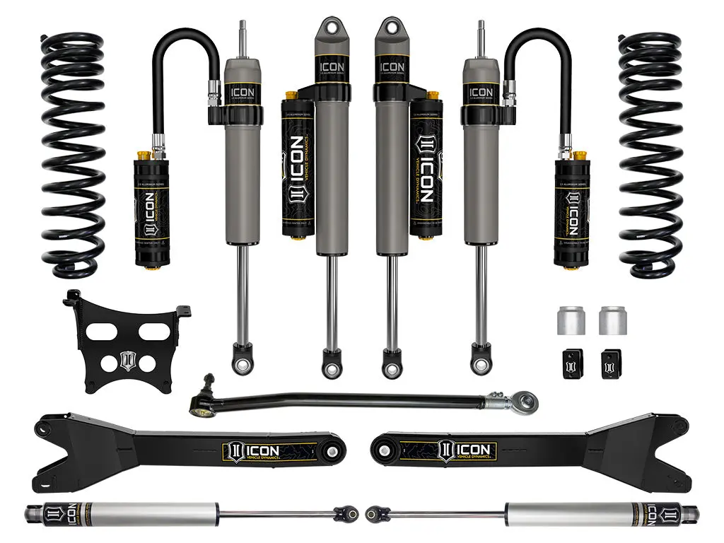 Icon 2023 Ford F-250/F-350 Super Duty 4Wd Diesel 2.5" Lift Stage 5 Suspension System W/ Radius Arms 1