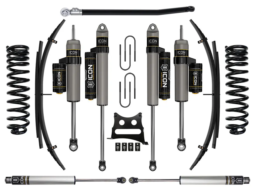 Icon 2008-2010 Ford F-250/F-350 Super Duty 4Wd Diesel 2.5" Lift Stage 4 Suspension System W/ Expansion Packs 1