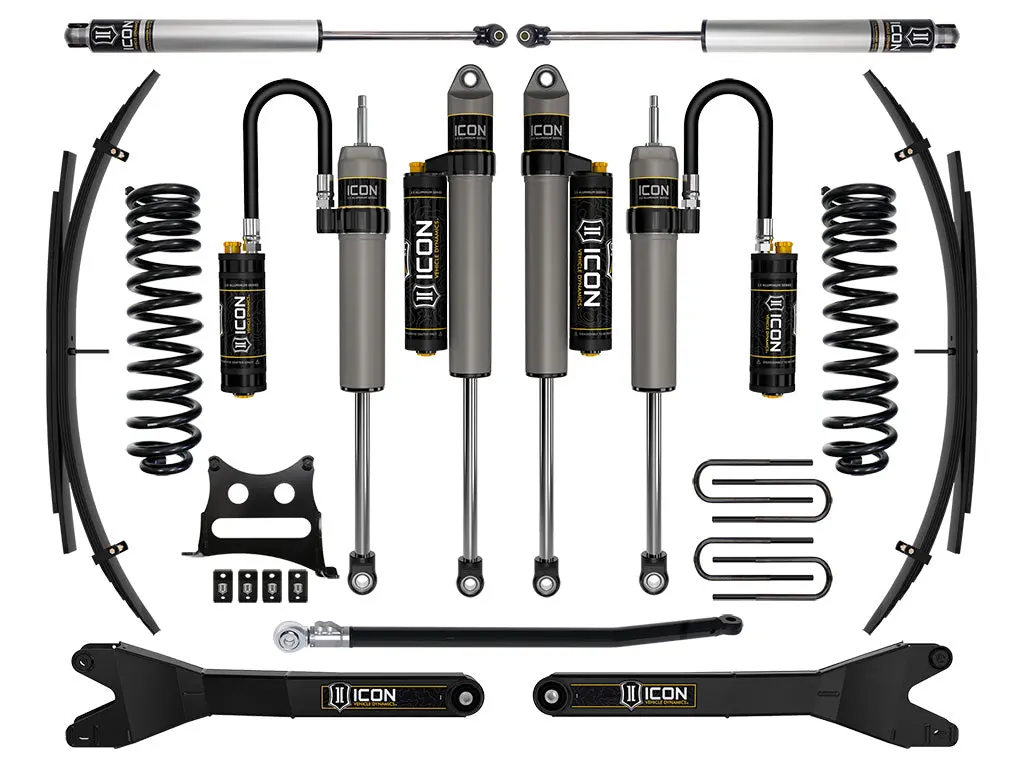 Icon 2011-2016 Ford F-250/F-350 Super Duty 4Wd Diesel 2.5" Lift Stage 6 Suspension System W/ Expansion Packs 1