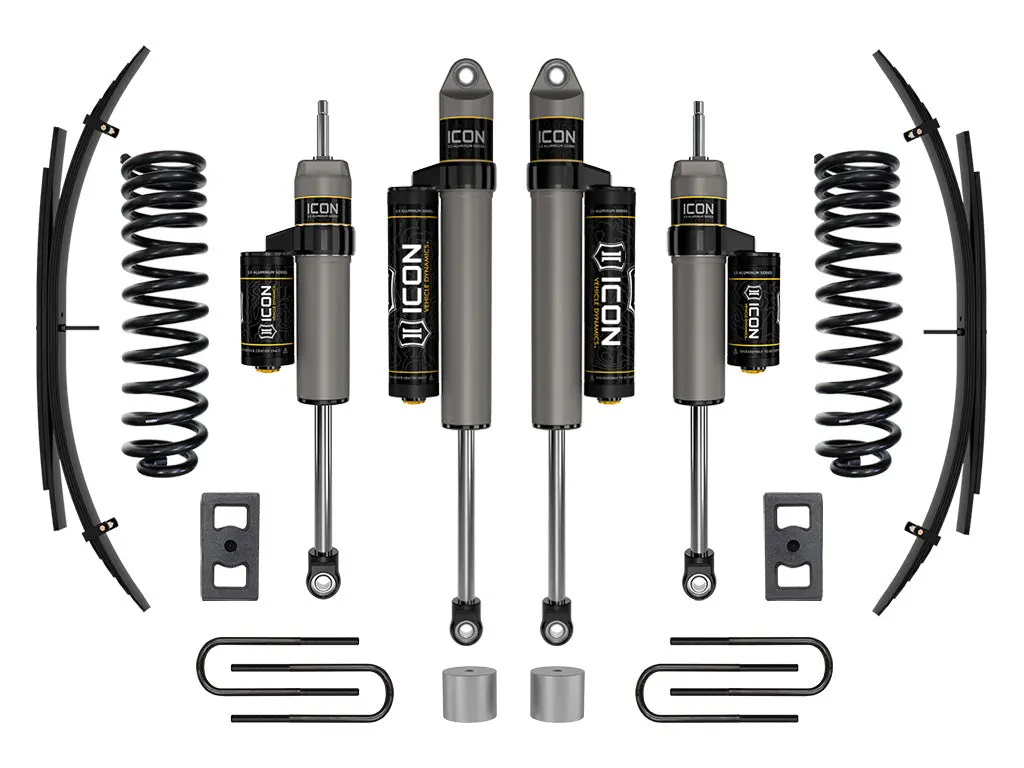 Icon 2023 Ford F-250/F-350 Super Duty 4Wd Gas 2.5" Lift Stage 2 Suspension System W/ Expansion Packs 1