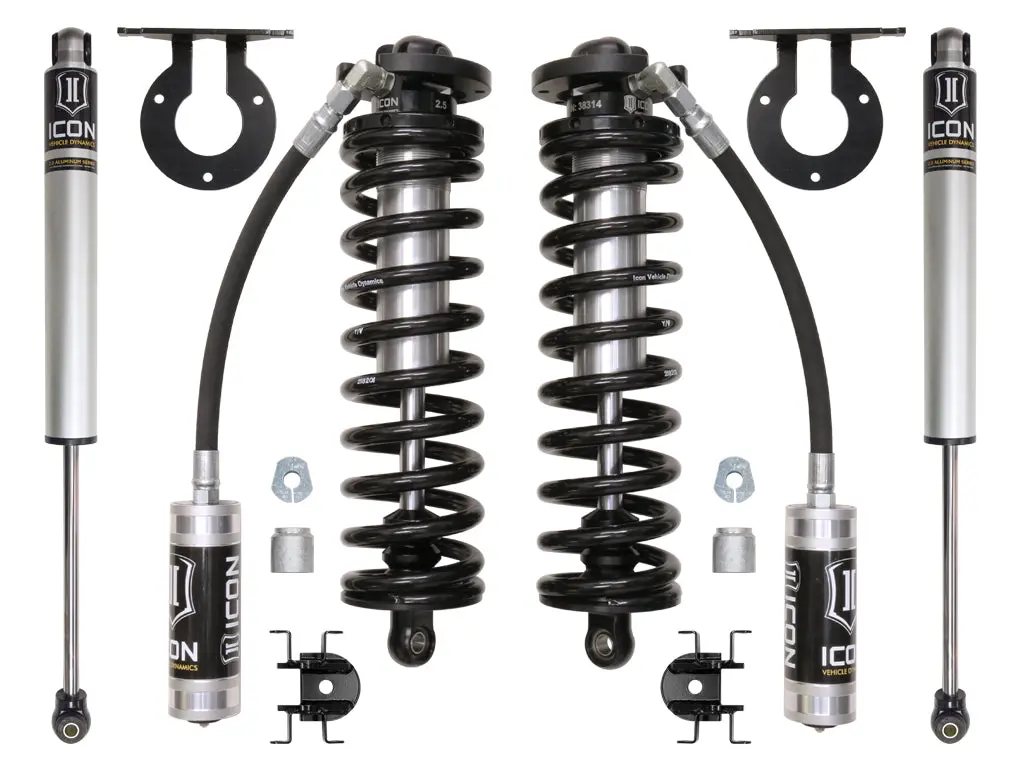 05-16 Ford F250/F350 2.5-3" Stage 1 Coilover Conversion System 1