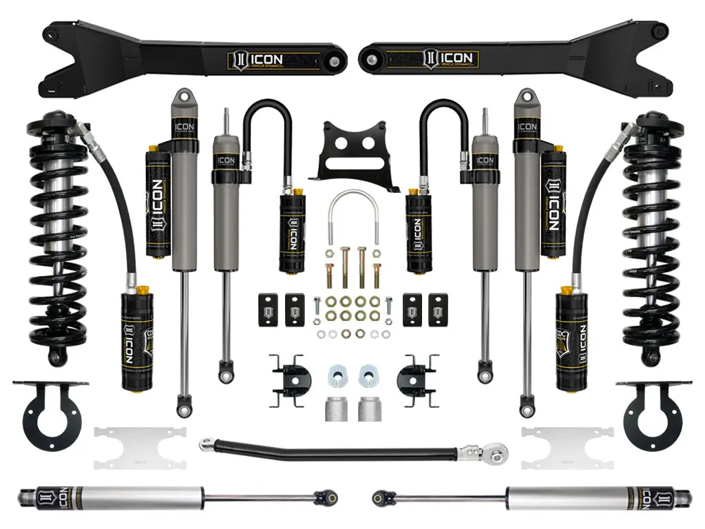 05-16 Ford F250/F350 2.5-3" Stage 6 Coilover Conversion System 1