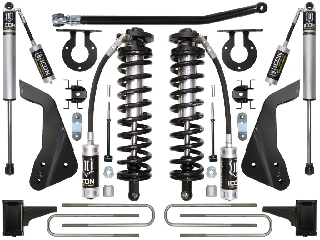 05-07 Ford F-250/F-350 4-5.5" Stage 1 Coilover Conversion System 1