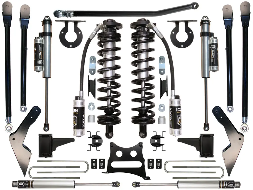 08-10 Ford F-250/F-350 4-5.5" Stage 5 Coilover Conversion System 1