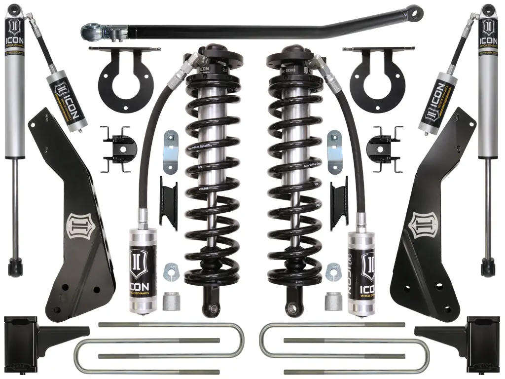 11-16 Ford F-250/F-350 4-5.5" Stage 1 Coilover Conversion System 1