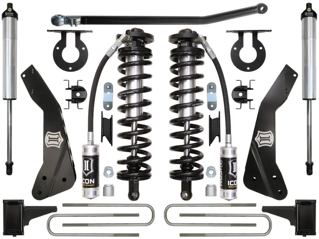 11-16 Ford F-250/F-350 4-5.5" Stage 2 Coilover Conversion System 1
