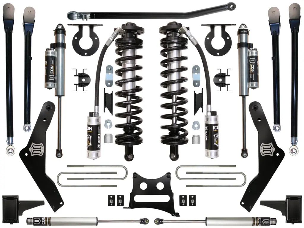 11-16 Ford F-250/F-350 4-5.5" Stage 5 Coilover Conversion System 1