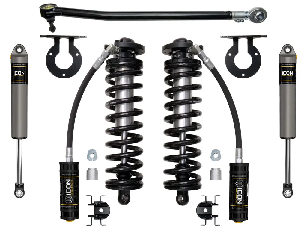 Icon 2017-2023 Ford F-250/F-350 Super Duty 4Wd 2.5-3" Lift Stage 2 Coilover Conversion System 1