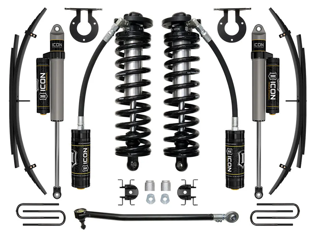 Icon 2017-2023 Ford F-250/F-350 Super Duty 4Wd 2.5-3" Lift Stage 3 Coilover System W/ Expansion Packs 1