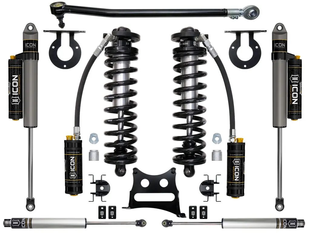 Icon 2017-2022 Ford F250/F350 2.5-3" Lift Stage 4 Coilover Conversion System 1