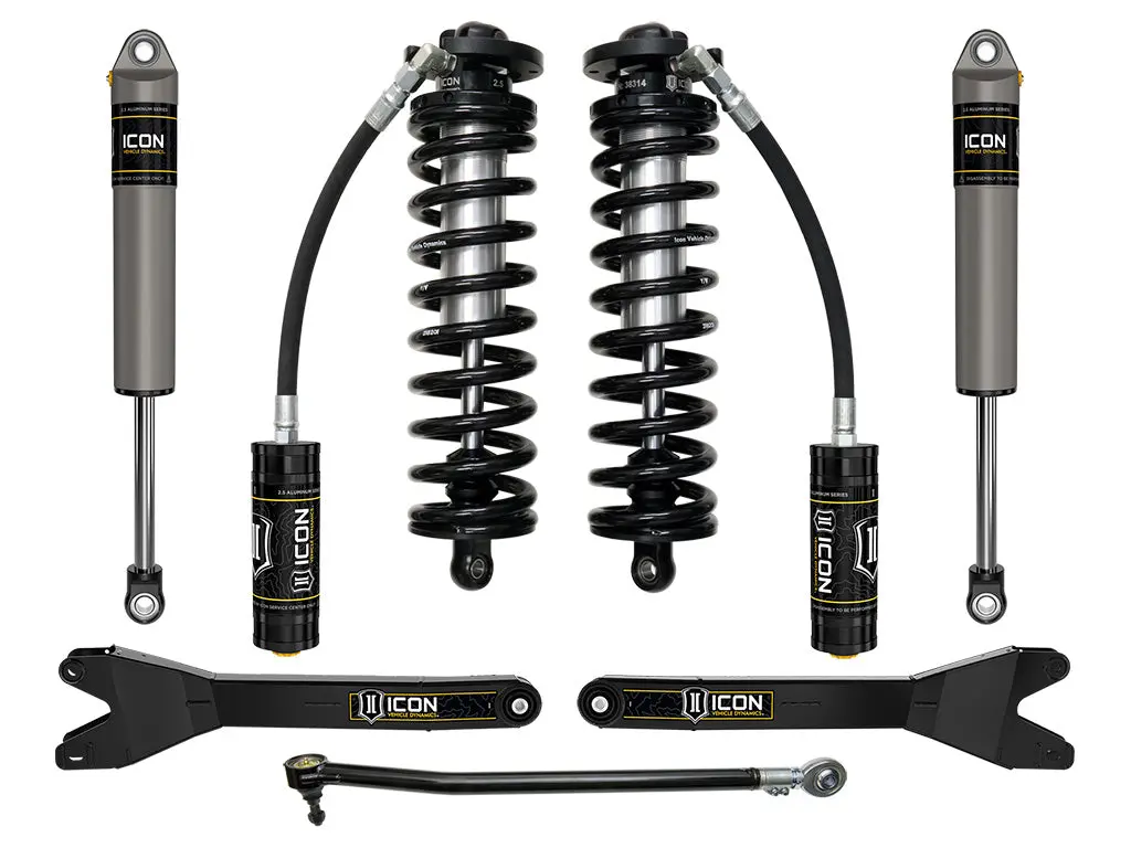 Icon 2023 Ford F-250/F-350 Super Duty 4Wd 2.5-3" Lift Stage 2 Coilover Conversion System W/ Radius Arms 1