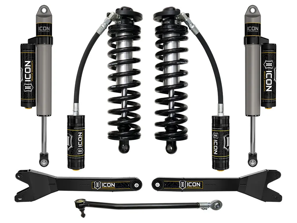 Icon 2023 Ford F-250/F-350 Super Duty 4Wd 2.5-3" Lift Stage 3 Coilover Conversion System W/ Radius Arms 1