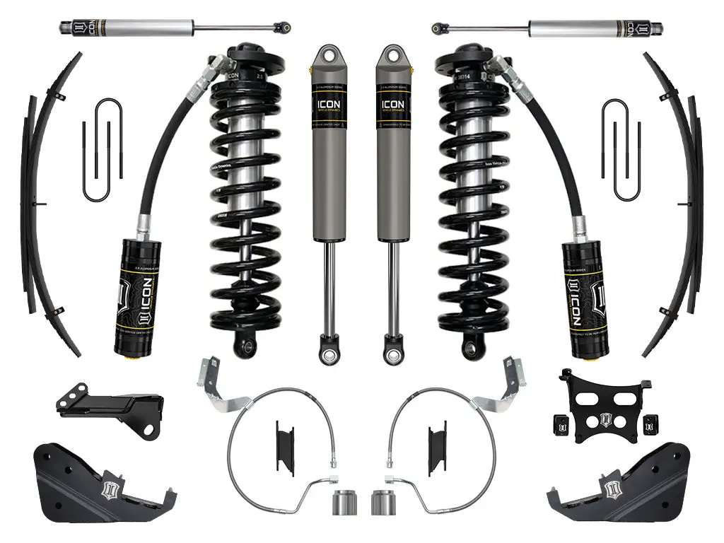 Icon 2023 Ford F-250/F-350 Super Duty 4Wd 4-5.5" Lift Stage 3 Coilover Conversion System W/ Expansion Packs 1