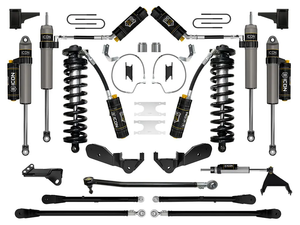 Icon 2023 Ford F-250/F-350 Super Duty 4Wd 4-5.5" Lift Stage 7 Coilover Conversion System 1