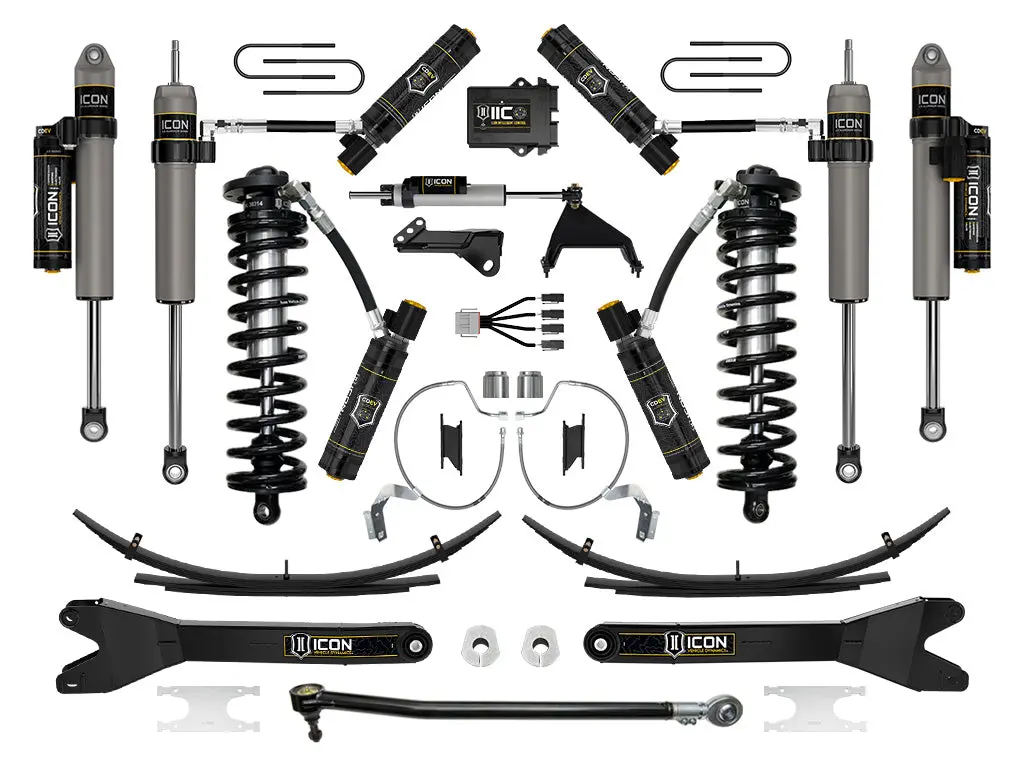 Icon 2023 Ford F-250/F-350 Super Duty 4Wd 4-5.5" Lift Stage 9 Coilover Conversion System W/ Radius Arms & Expansion Packs 1