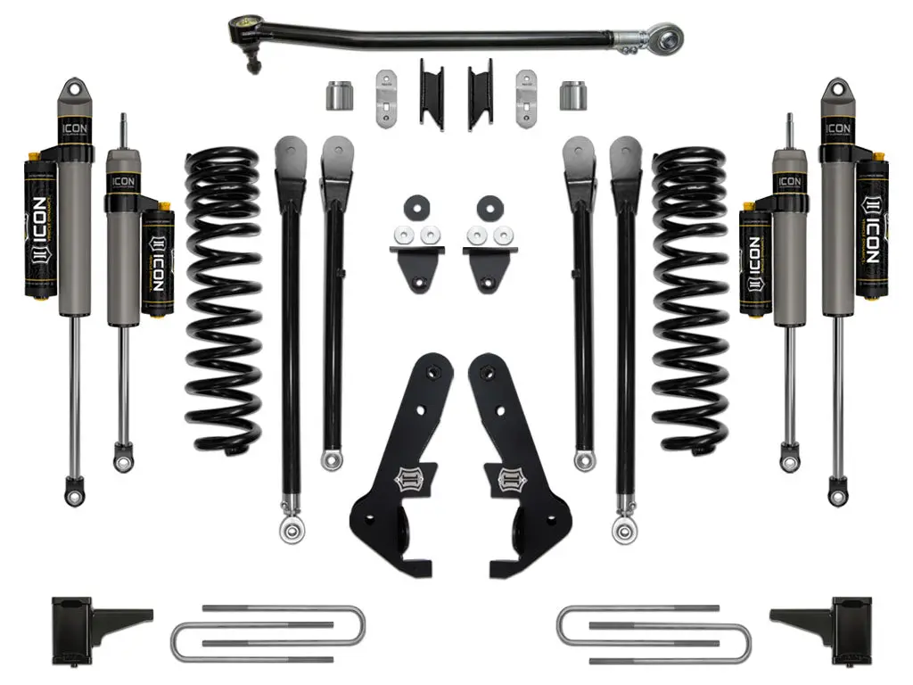 Icon 2020-2022 Ford F250/F350 4.5" Lift Stage 4 Suspension System 1