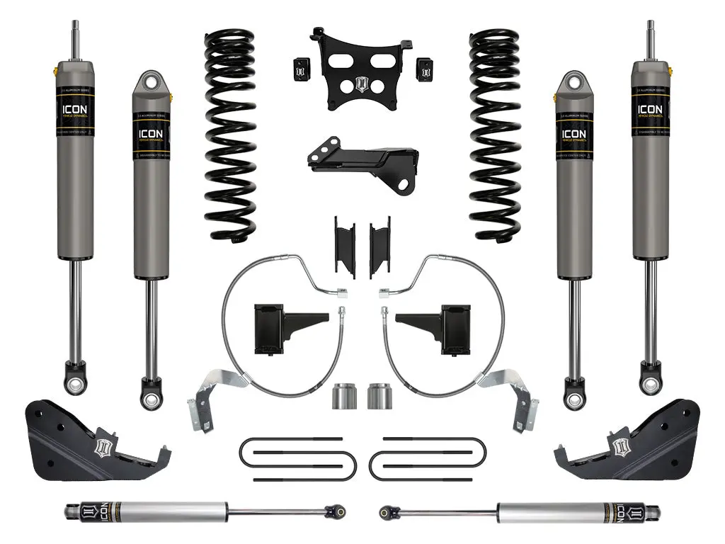 Icon 2023 Ford F-250/F-350 Super Duty 4Wd Gas 4.5" Lift Stage 3 Suspension System 1