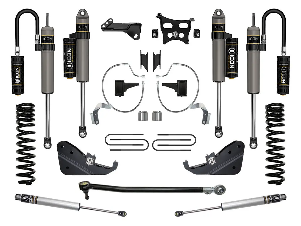 Icon 2023 Ford F-250/F-350 Super Duty 4Wd Gas 4.5" Lift Stage 4 Suspension System 1