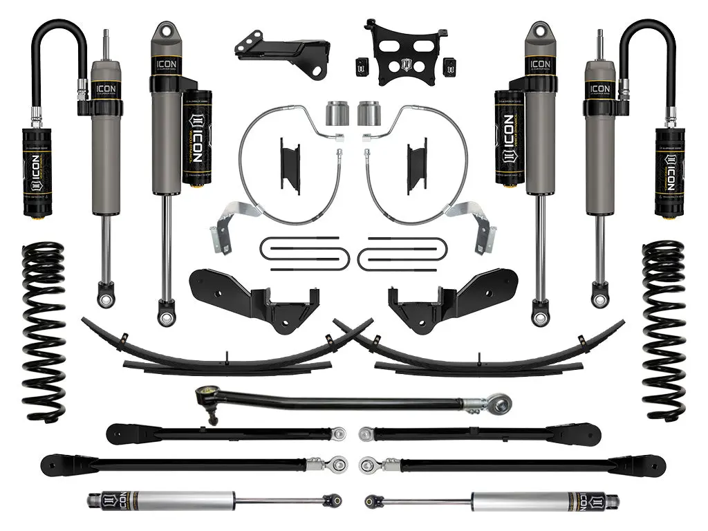 Icon 2023 Ford F-250/F-350 Super Duty 4Wd Gas 4.5" Lift Stage 6 Suspension System W/ Expansion Packs 1