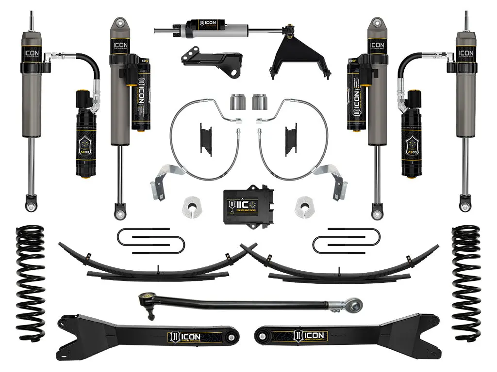 Icon 2023 Ford F-250/F-350 Super Duty 4Wd Gas 4.5" Lift Stage 8 Suspension System W/ Radius Arms & Expansion Packs 1