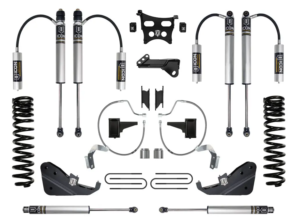 Icon 2023 Ford F-250/F-350 Super Duty 4Wd Diesel 4.5" Lift Stage 2 Suspension System 1