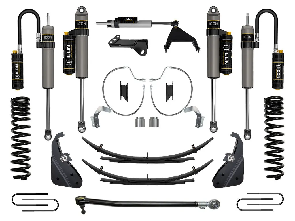 Icon 2023 Ford F-250/F-350 Super Duty 4Wd Diesel 4.5" Lift Stage 5 Suspension System W/ Expansion Packs 1