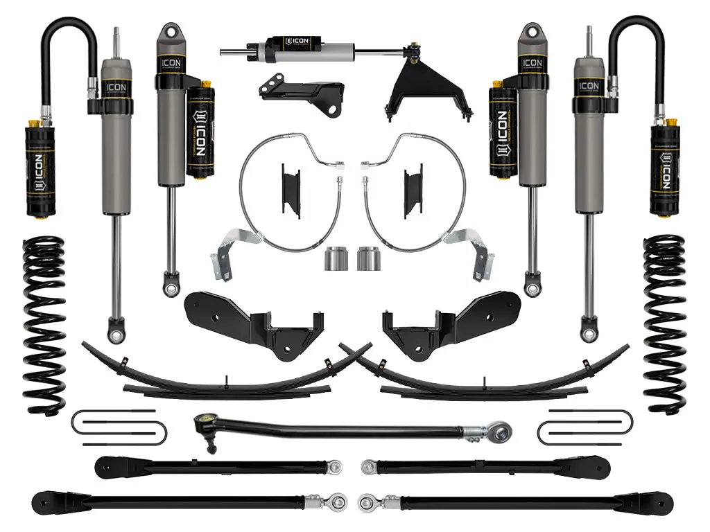 Icon 2023 Ford F-250/F-350 Super Duty 4Wd Diesel 4.5" Lift Stage 7 Suspension System W/ Expansion Packs 1