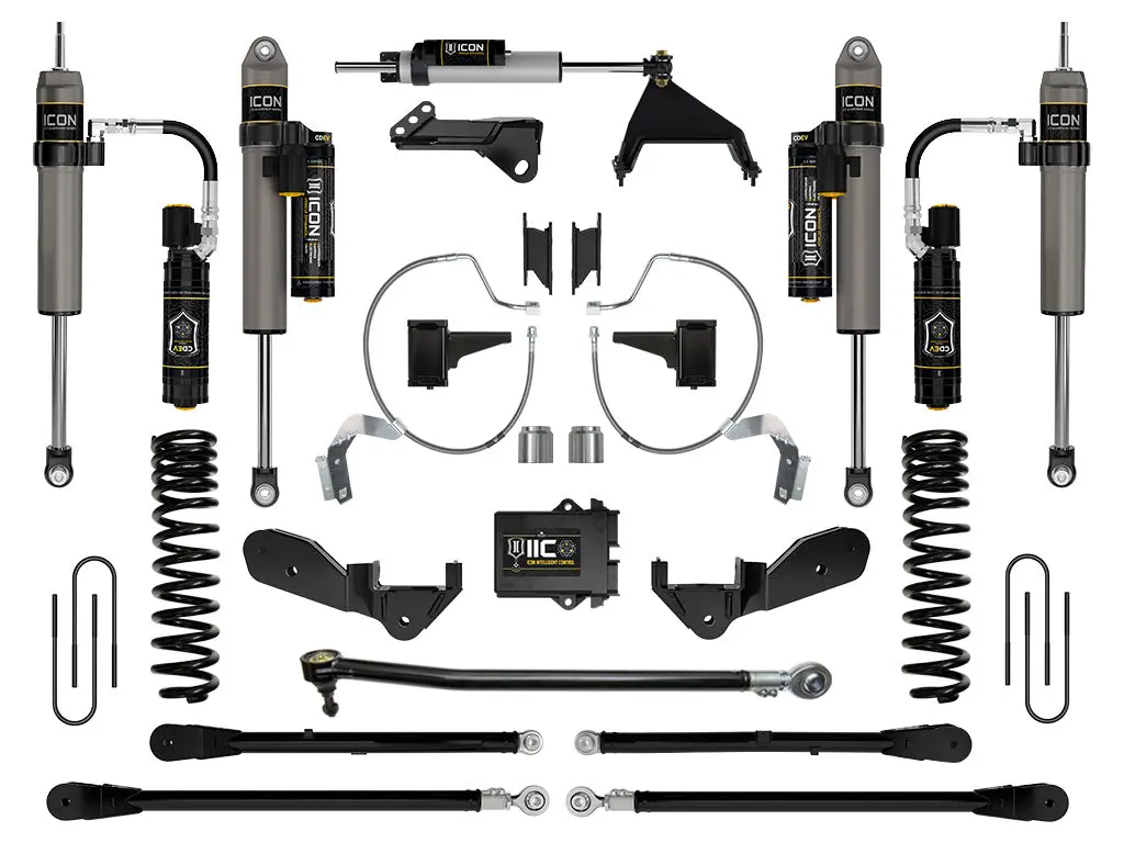 Icon 2023 Ford F-250/F-350 Super Duty 4Wd Diesel 4.5" Lift Stage 8 Suspension System 1