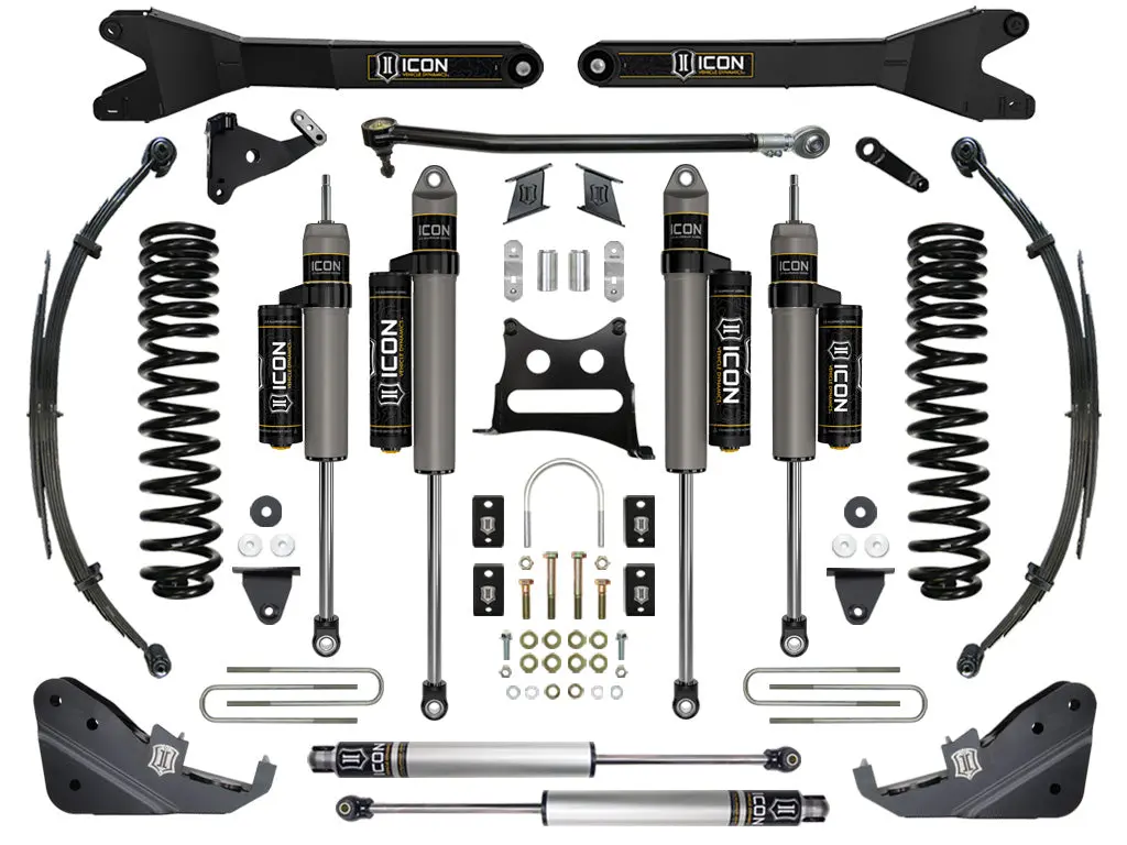 Icon 2017-2022 Ford F250/F350 7" Lift Stage 4 Suspension System W/Radius Arm 1