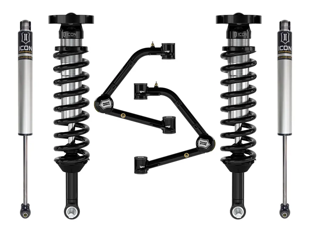 Icon 2023-2024 Chevrolet Colorado Wt Lt & Z71 1.75-2.5" Lift Stage 2 Suspension System W/ Tubular Upper Control Arms 1