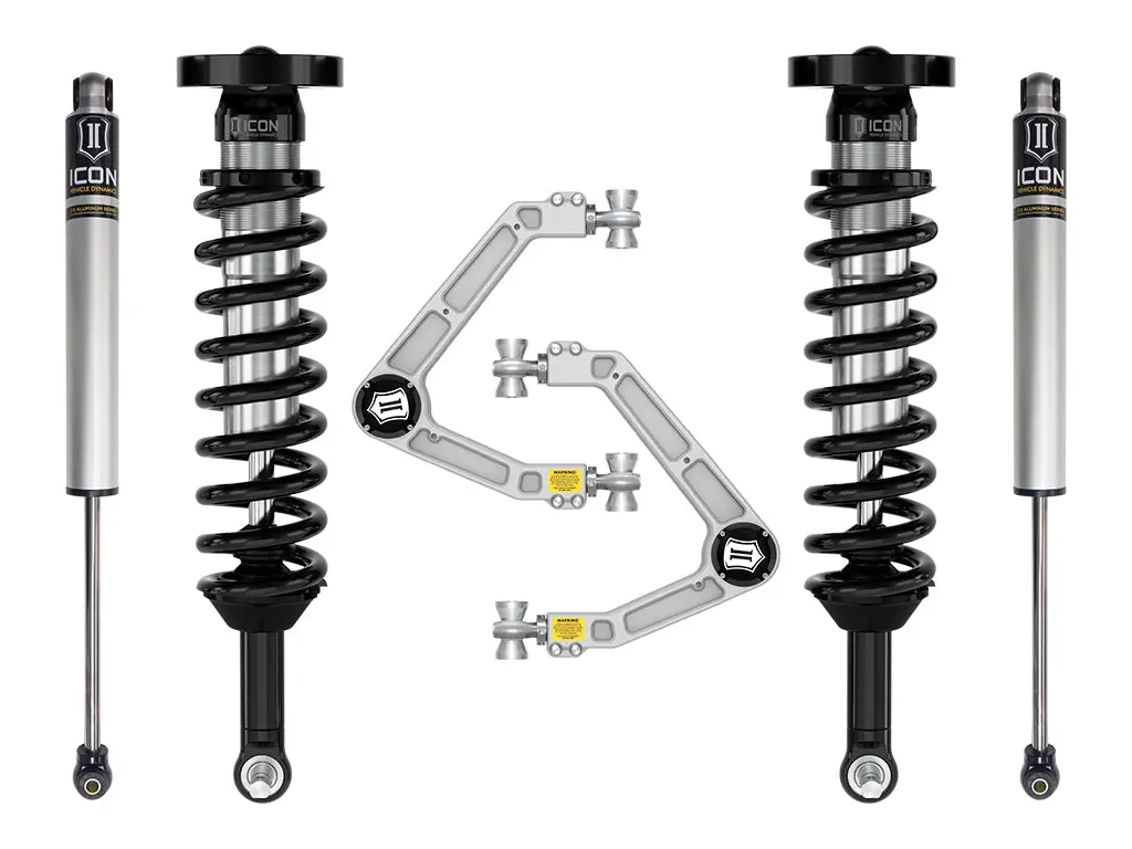 Icon 2023-2024 Gmc Canyon At4 Denali & Elevation/Chevrolet Colorado Trail Boss 1.75-2.5" Lift Stage 2 Suspension System W/ Billet Upper Control Arms 1