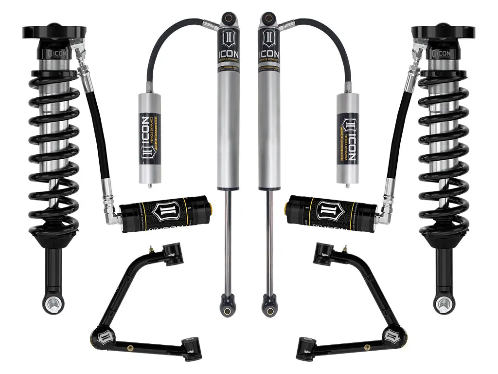 Icon 2023-2024 Chevrolet Colorado Wt Lt & Z71 1.75-2.5" Lift Stage 3 Suspension System W/ Tubular Upper Control Arms 1