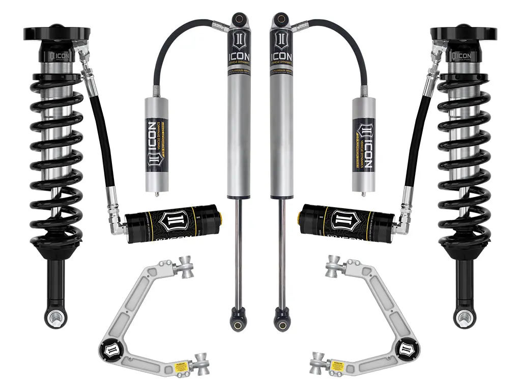 Icon 2023-2024 Chevrolet Colorado Wt Lt & Z71 1.75-2.5" Lift Stage 3 Suspension System W/ Billet Upper Control Arms 1
