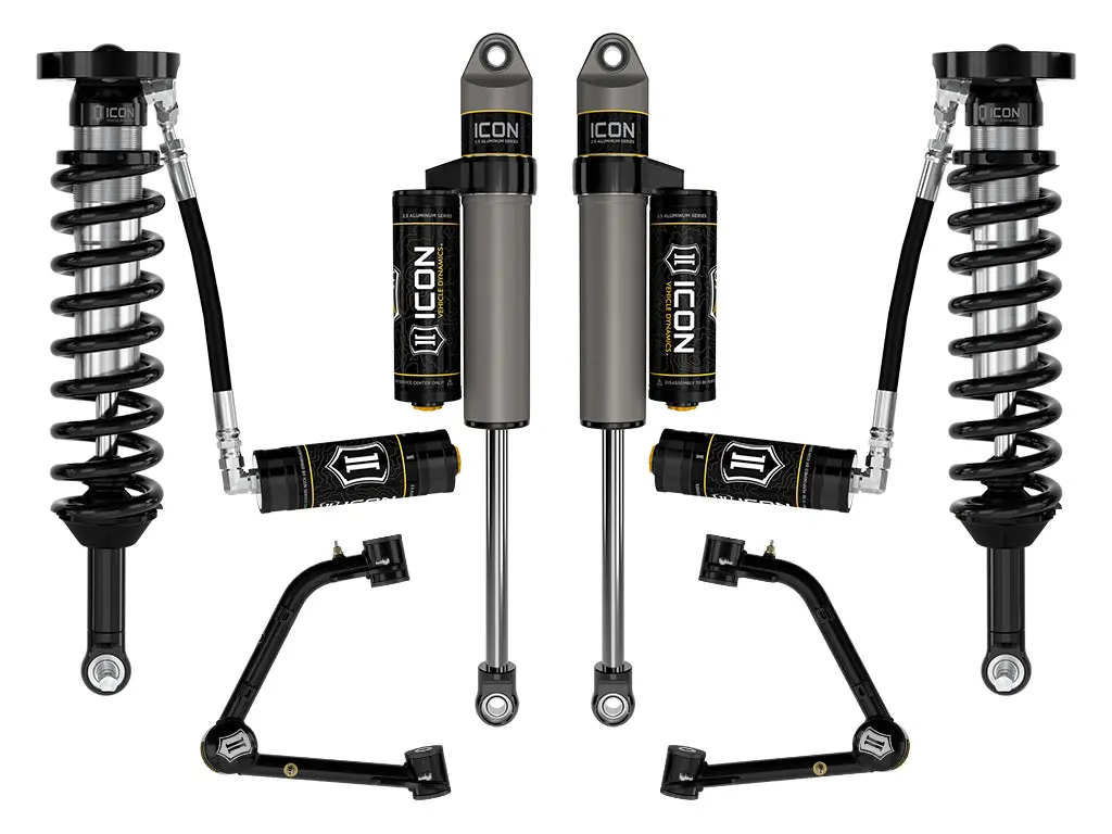 Icon 2023-2024 Gmc Canyon At4 Denali & Elevation/Chevrolet Colorado Trail Boss 1.75-2.5" Lift Stage 4 Suspension System W/ Tubular Upper Control Arms 1