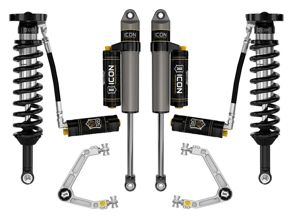 Icon 2023-2024 Gmc Canyon At4 Denali & Elevation/Chevrolet Colorado Trail Boss 1.75-2.5" Lift Stage 5 Suspension System W/ Billet Upper Control Arms 1