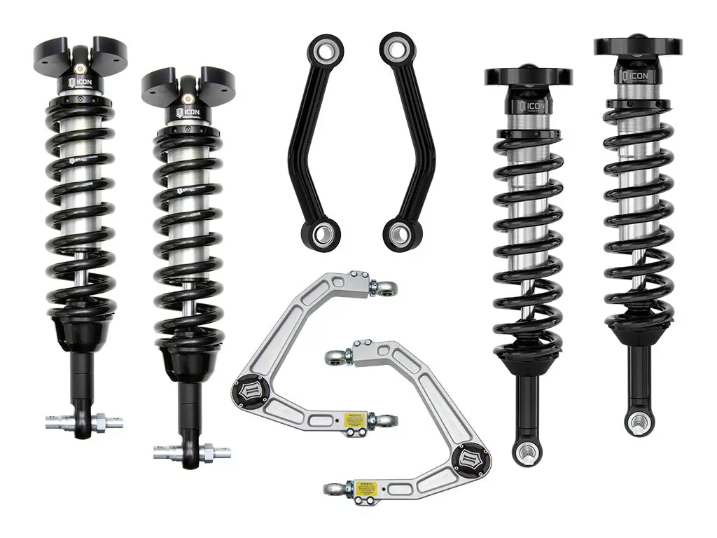 Icon 2021-2023 Chevrolet Tahoe & Suburban/2021-2023 Gmc Yukon & Yukon Xl 2.5-3.25" Lift Stage 2 Suspension System Billet Uca 1