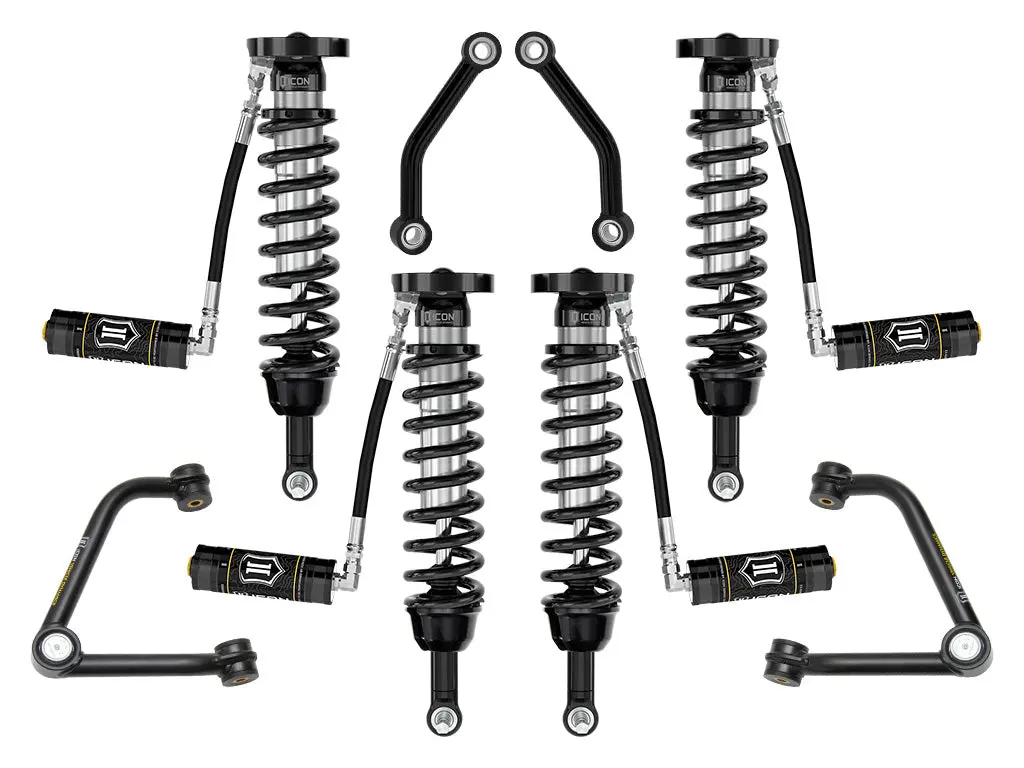 Icon 2021-2023 Chevrolet Tahoe & Suburban/2021-2023 Gmc Yukon & Yukon Xl 2.5-3.25" Lift Stage 3 Suspension System Tubular Uca 1