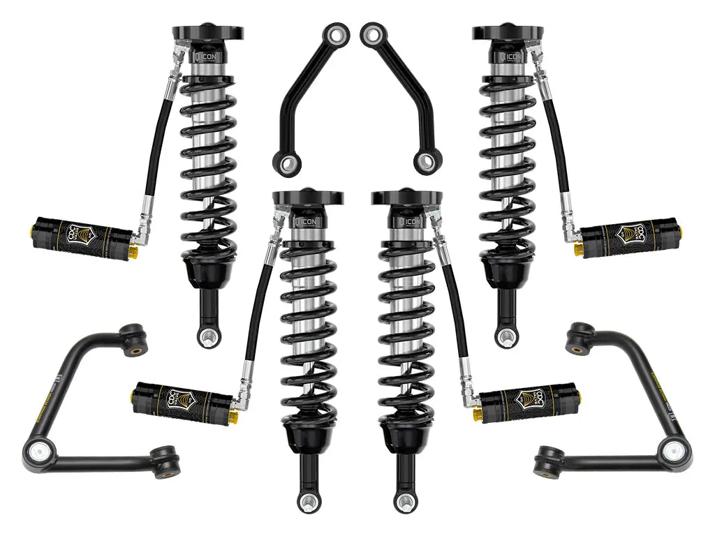 Icon 2021-2023 Chevrolet Tahoe & Suburban/2021-2023 Gmc Yukon & Yukon Xl 2.5-3.25" Lift Stage 4 Suspension System Tubular Uca 1